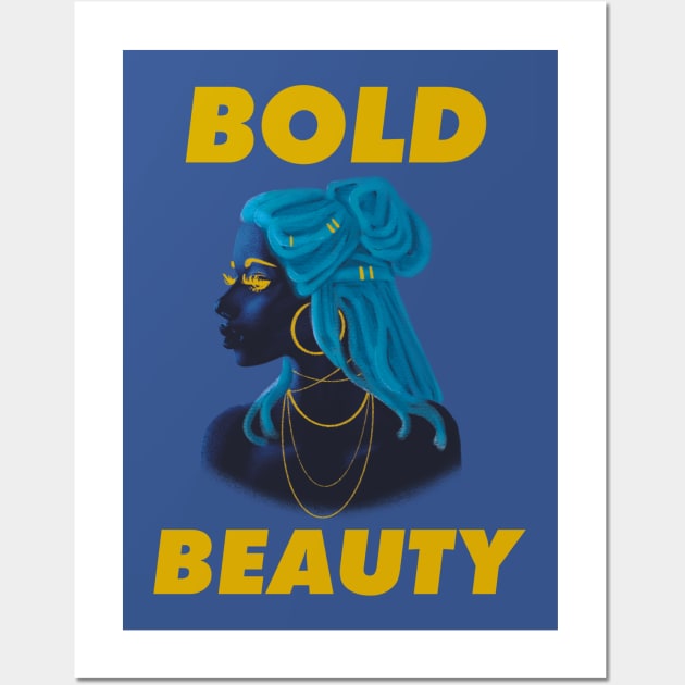 Bold Beauty Wall Art by nel